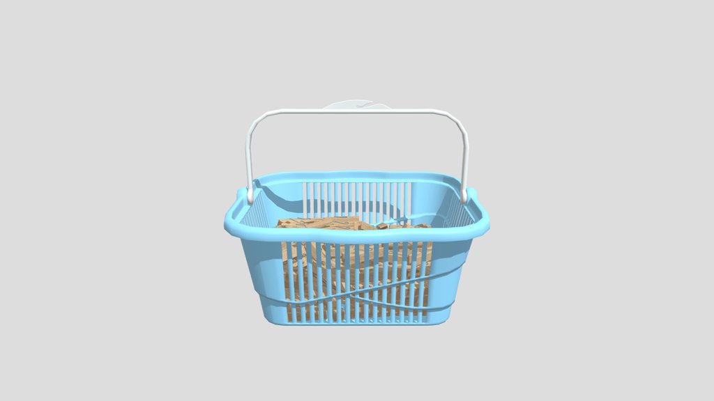 Basket With Fastener