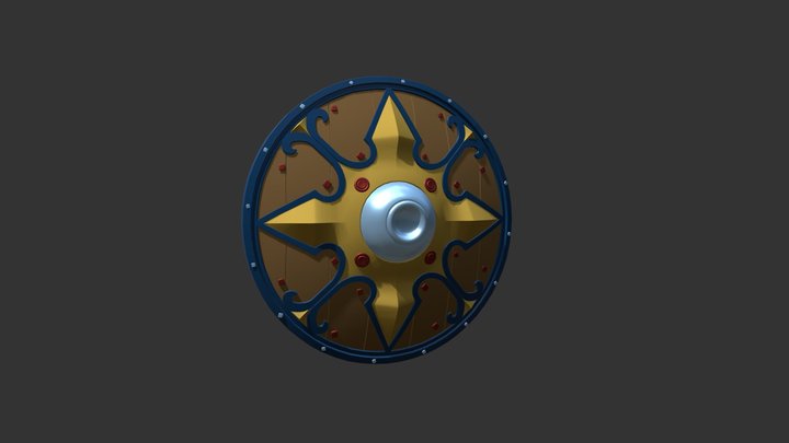 Shield 02 3D Model