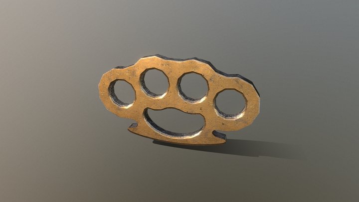 Brass-knuckle 3D models - Sketchfab
