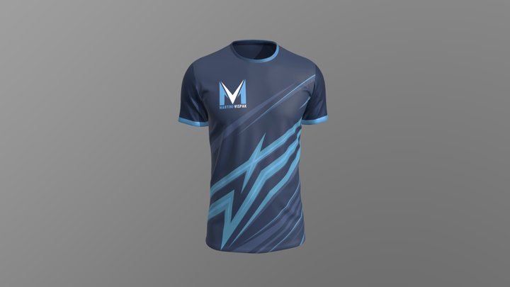 T-SHIRT-MAN-ITEMCODE (4001TS) 3D VIRTUAL 3D Model