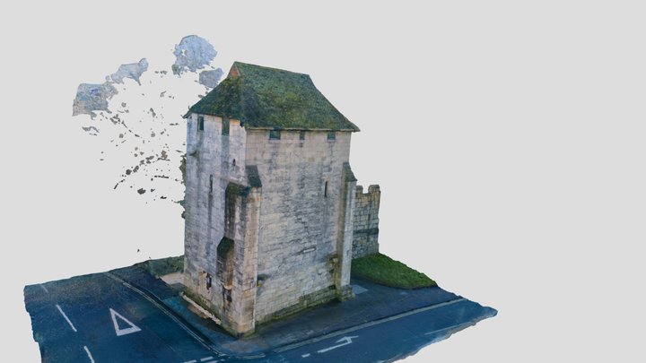 Postern Tower 3D Model