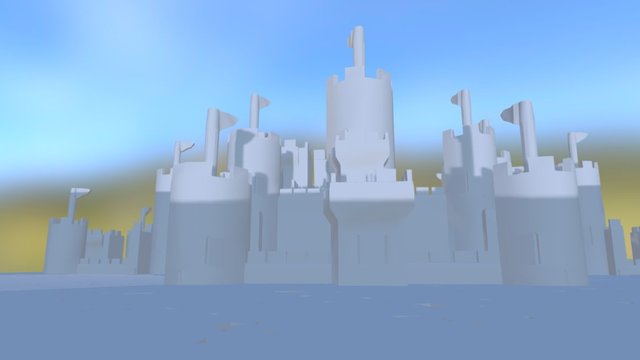 Milkner Castle2 3D Model