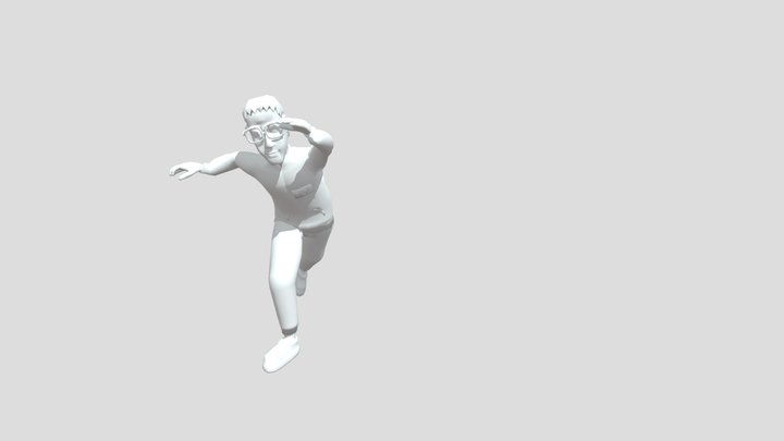 Capoeira 3D Model