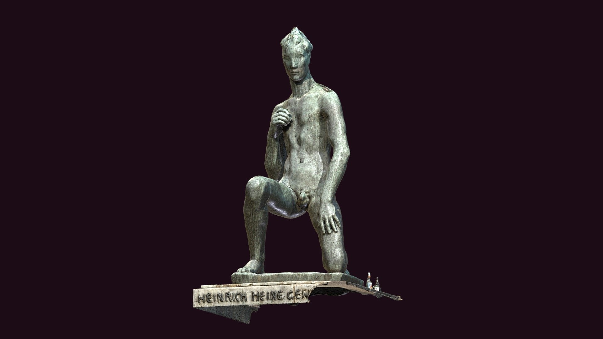 Rising youth by Georg Kolbe — Sketchfab embed 3D viewer