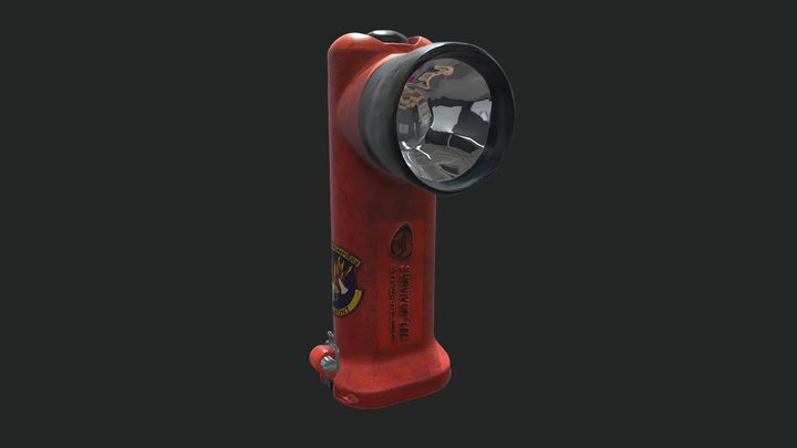 Firefighter Vision: Flashlight 3D Model
