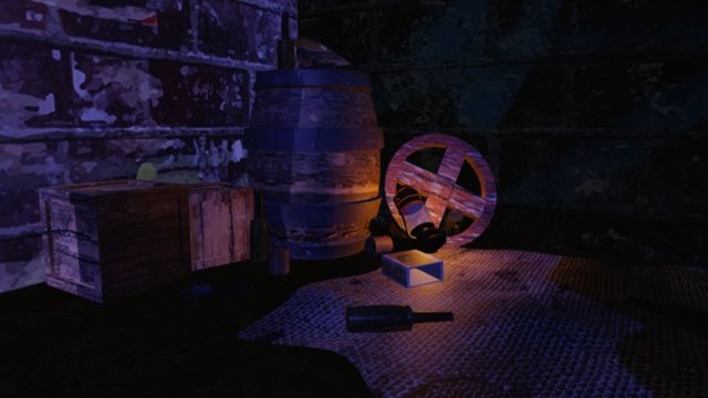 Side Street - Set Dressing 3D Model