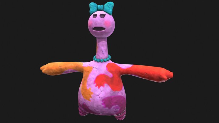 Dolly the Doughgirl | Poppy Playtime Chapter 4 3D Model