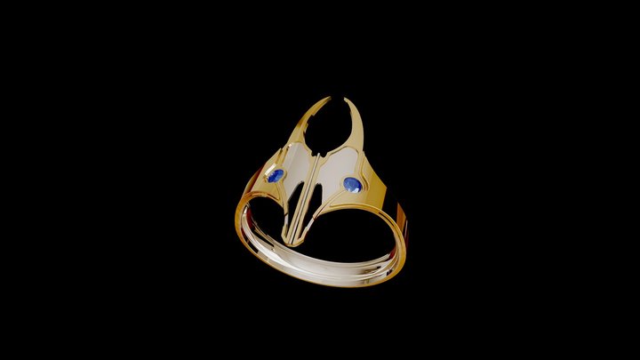 gazelle ring previs 001 3D Model