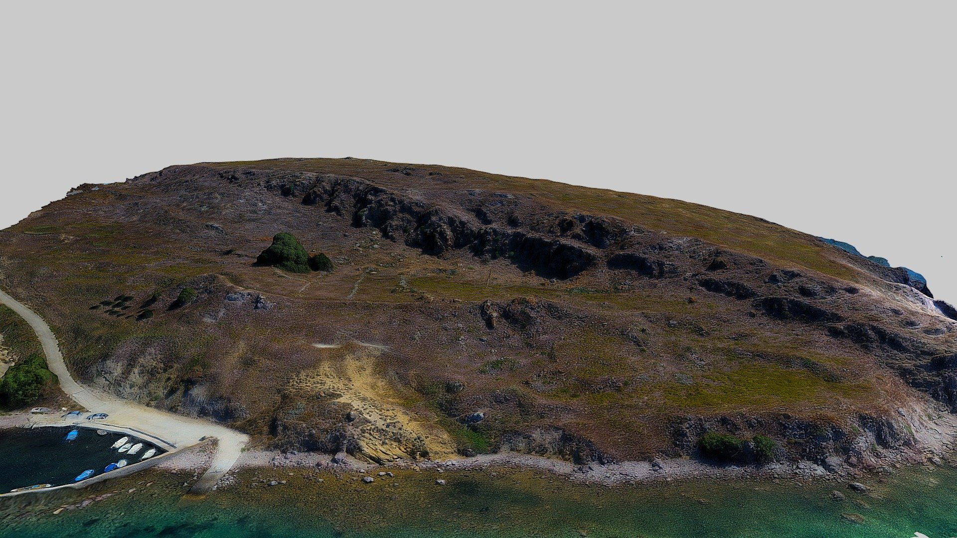 Polioxni Port, Geosite, Lemnos island, — Sketchfab embed 3D viewer