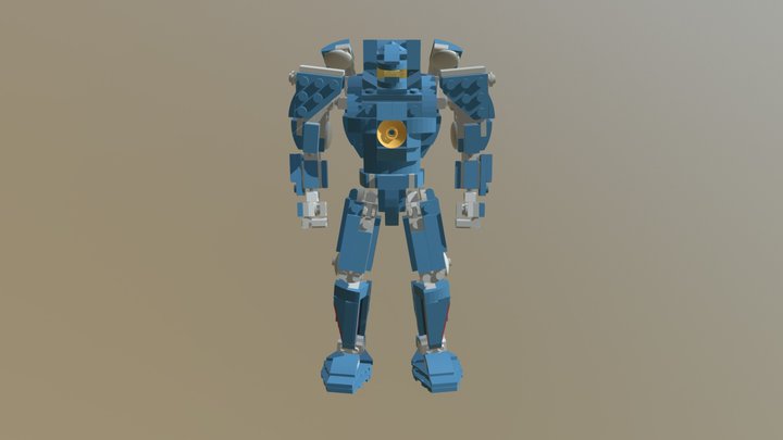 Lego Gipsy Danger 3D Model