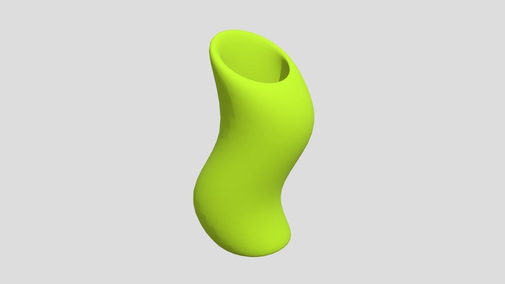 Modern Organic Glass Vase