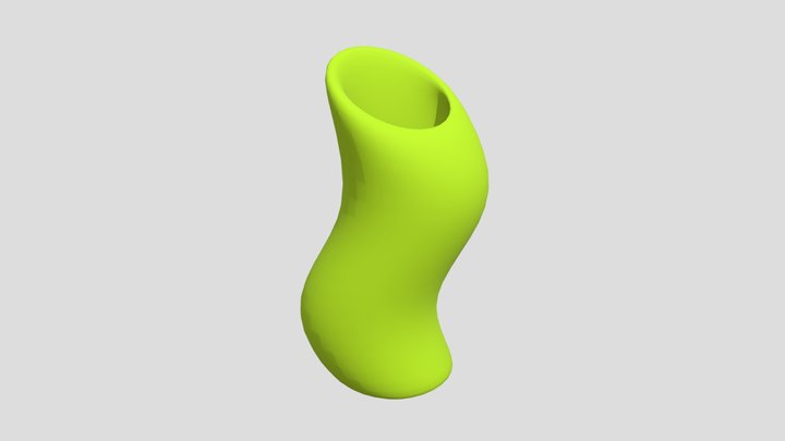 Modern Organic Glass Vase