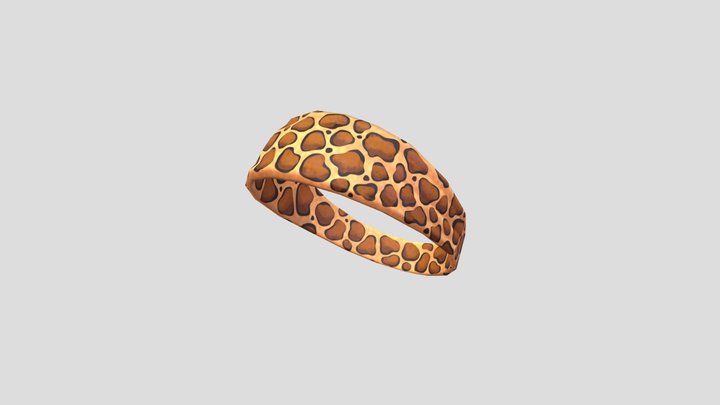 Leopard Headband 3D Model