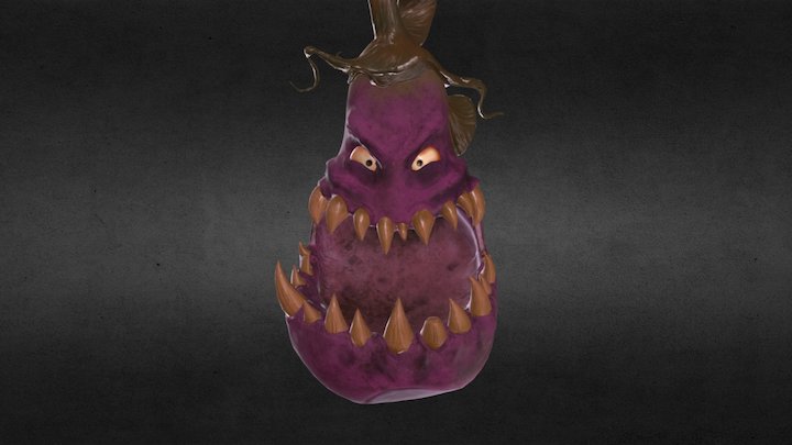 Devil eggplant 3D Model