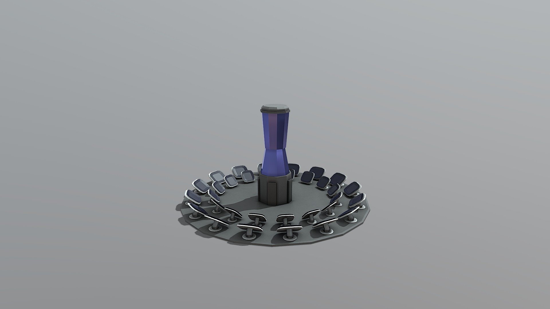 Low Poly Solar Array - Download Free 3D model by Jason_Phillips ...