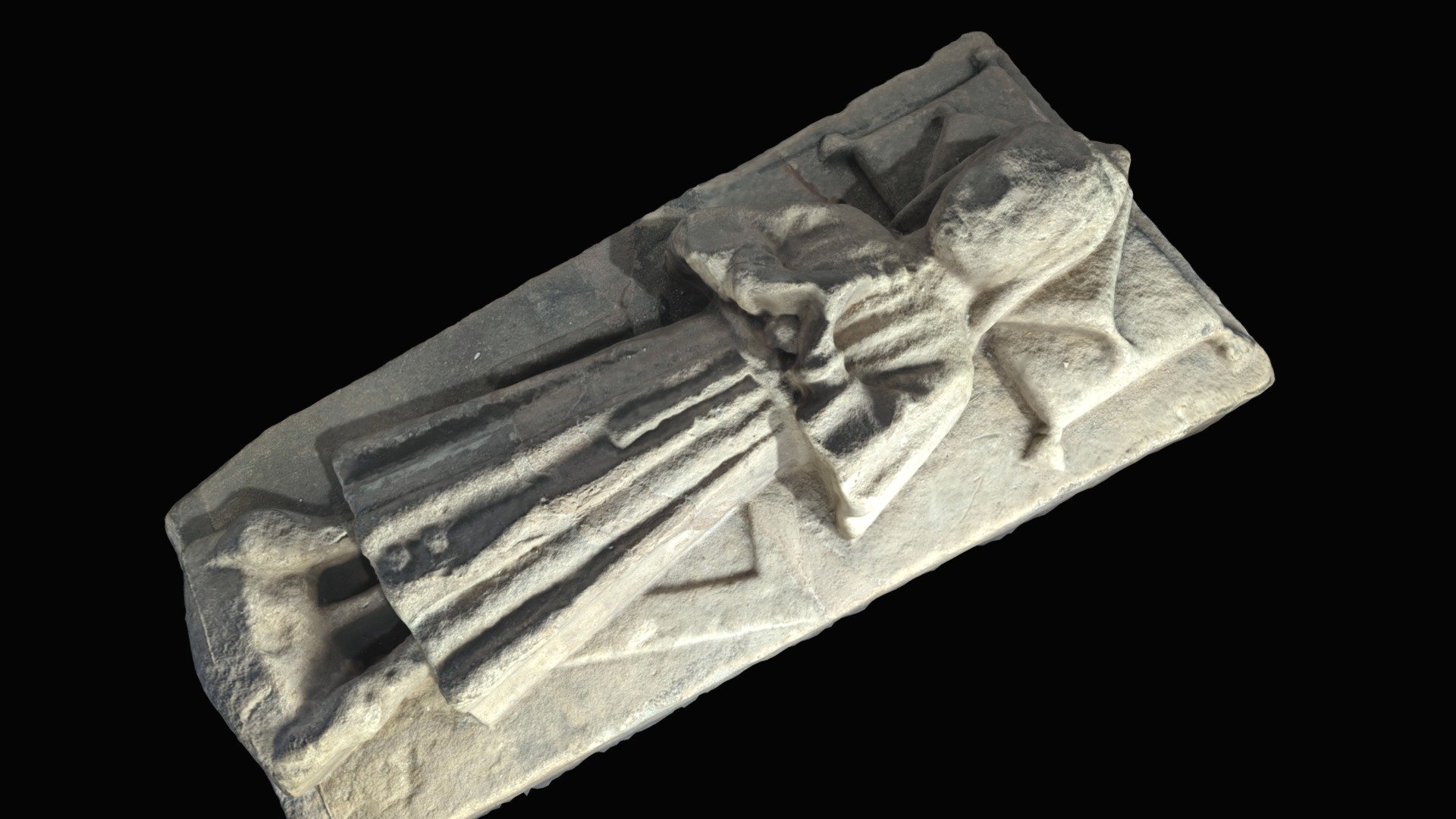 St Andrews Cathedral, effigy - 3D model by Gnomonsland [5ab2a1c ...