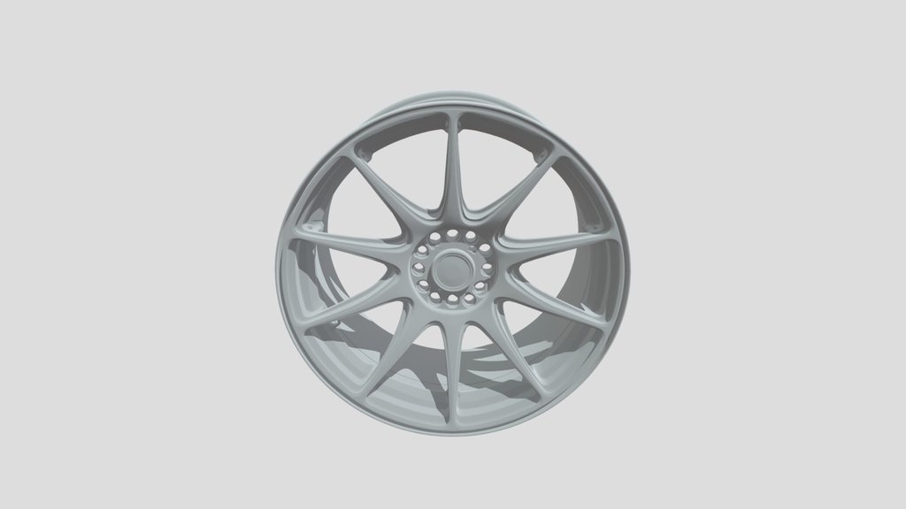 Gunmetal Bronze Multi-Spoke Alloy Wheel