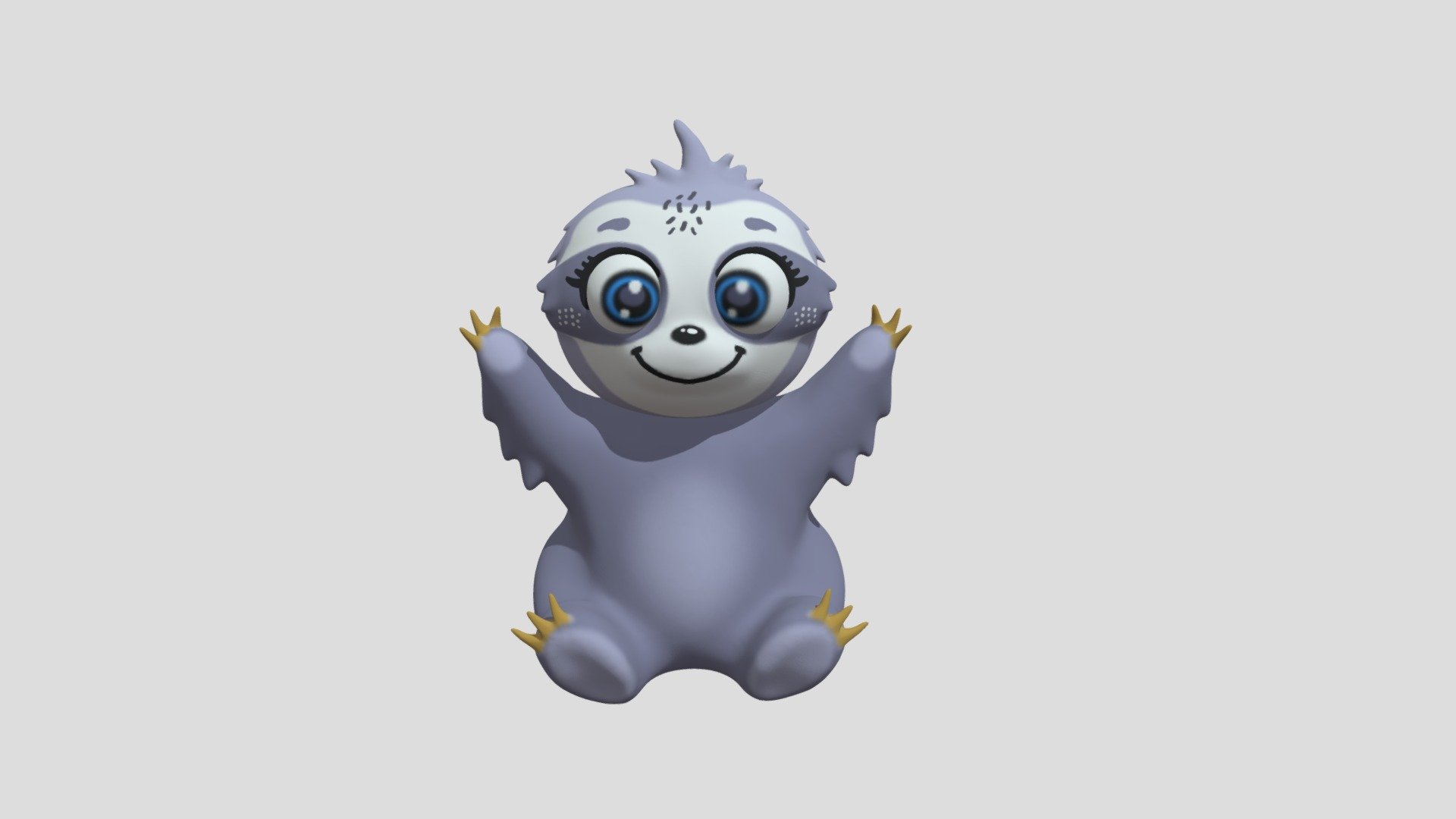 Walty Sloth - 3D model by erickandres2706 [5ab333c] - Sketchfab