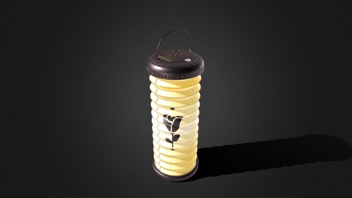 Accordion Light 3D Model