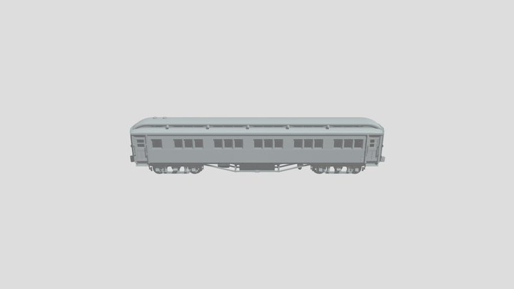 1/87　ホハ12000 3D Model