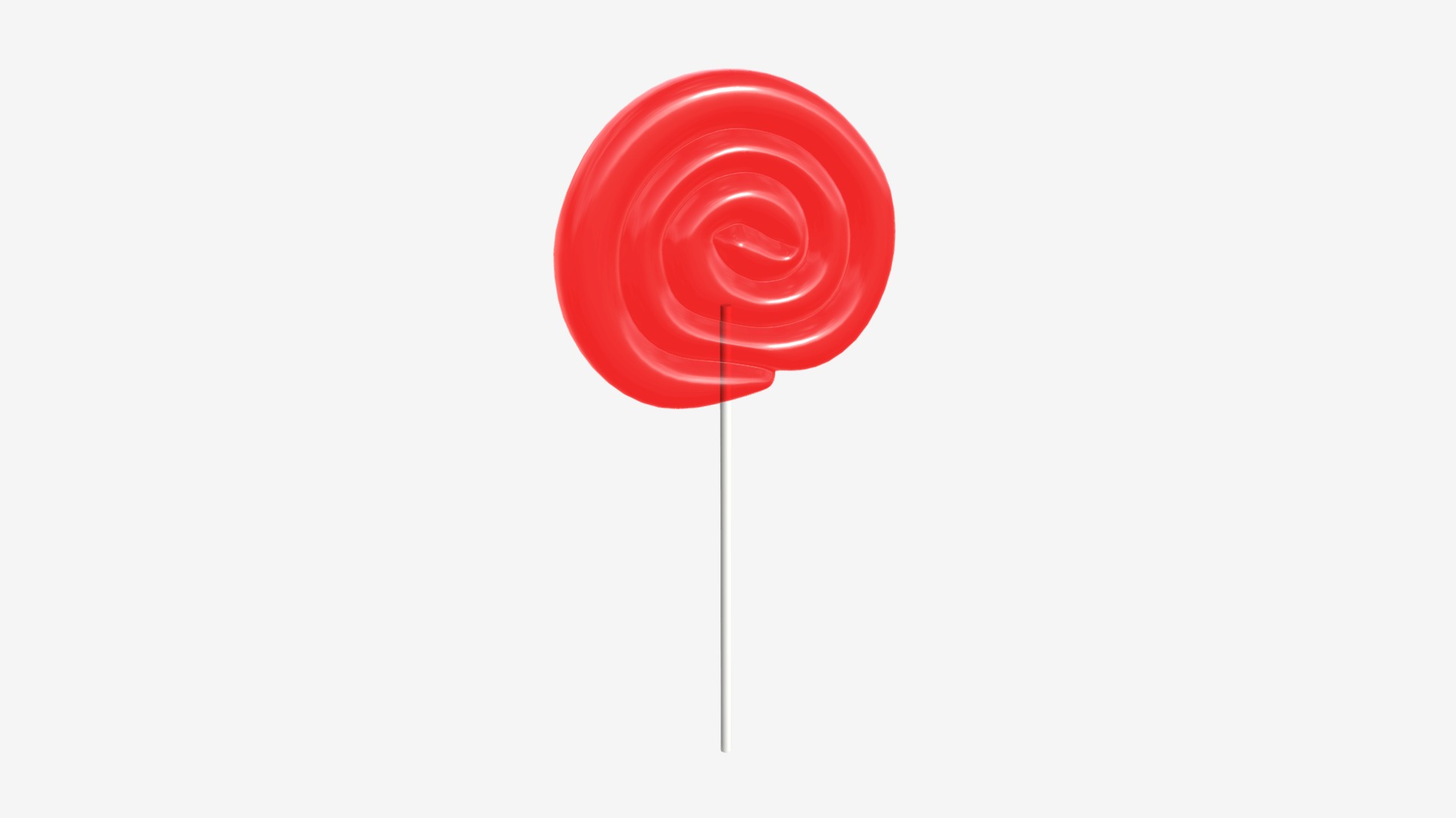 3D model Vintage colorful lollipop - This is a 3D model of the Vintage colorful lollipop. The 3D model is about bubble chart.