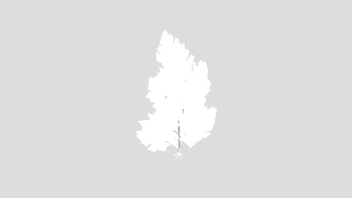 Bush Lowpoly Animated – Gratis 3D-model STL