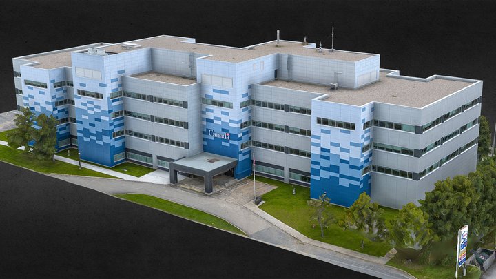 Canadian Government Building Photogrammetry – Modelo 3D gratuito STL