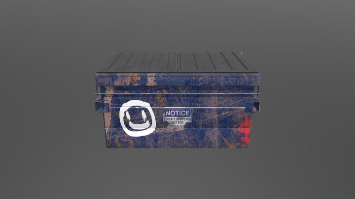 Dumpster 3D Model