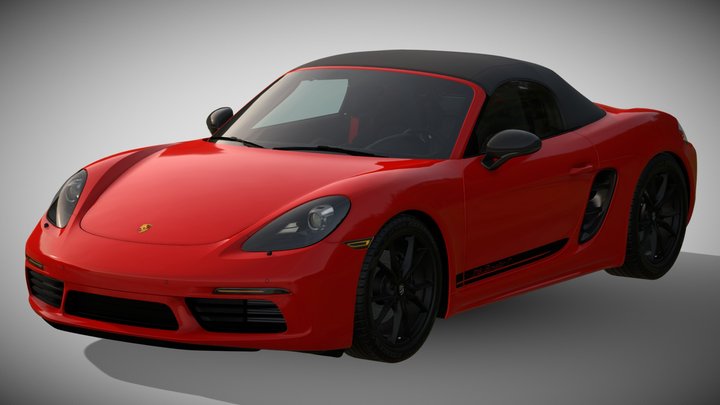 2019 Porsche 718 Boxster T – Free 3D Model STL