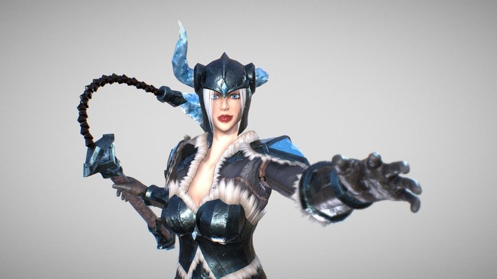 Sejuani, Fury of the North 3D Model