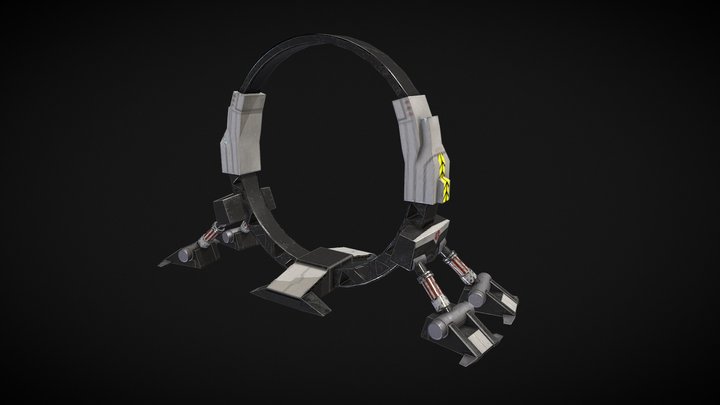 Sci-Fi Portal 3D Model