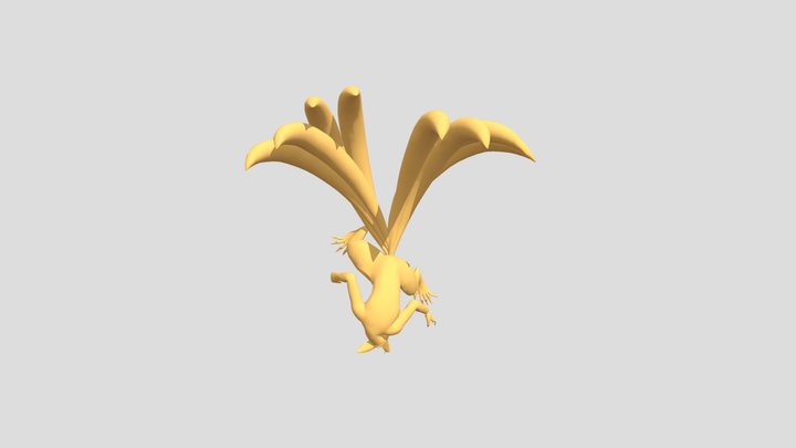 Kurama-Kyubi 3D Model