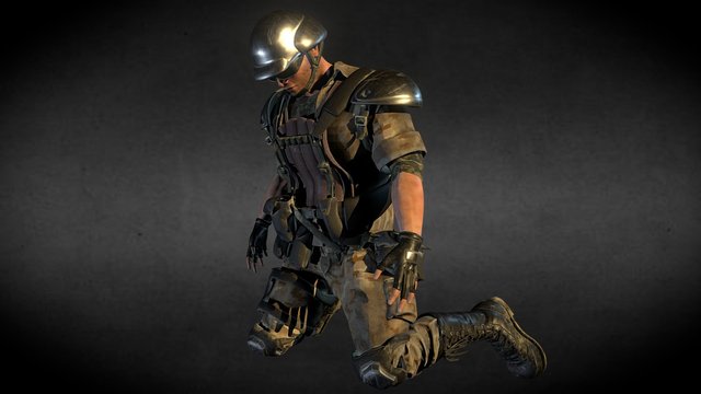 Soldier 3D Model