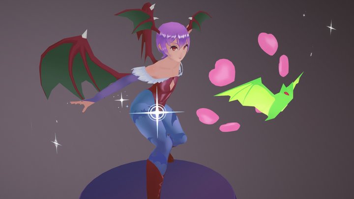 Lilith Aensland - Soul Reflect 3D Model