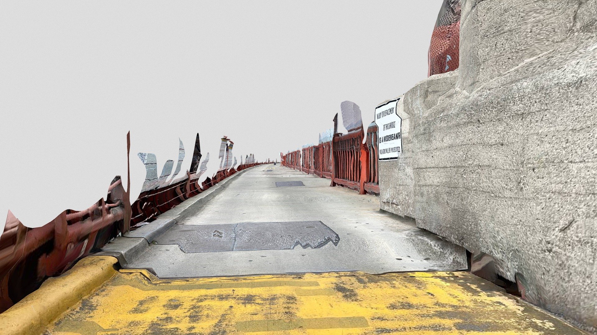 Walking on the Golden Gate Bridge