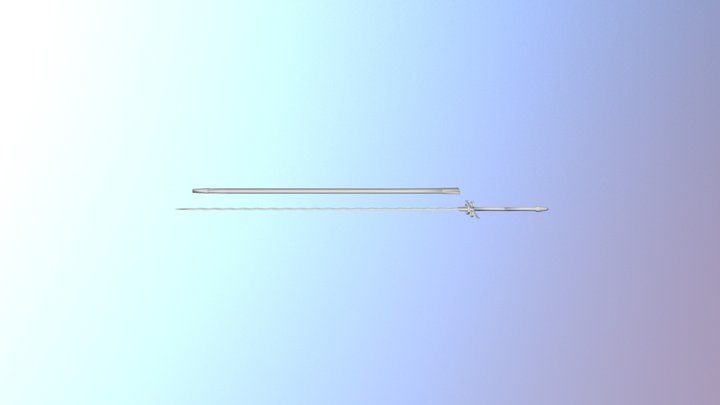 Sword4 3D Model