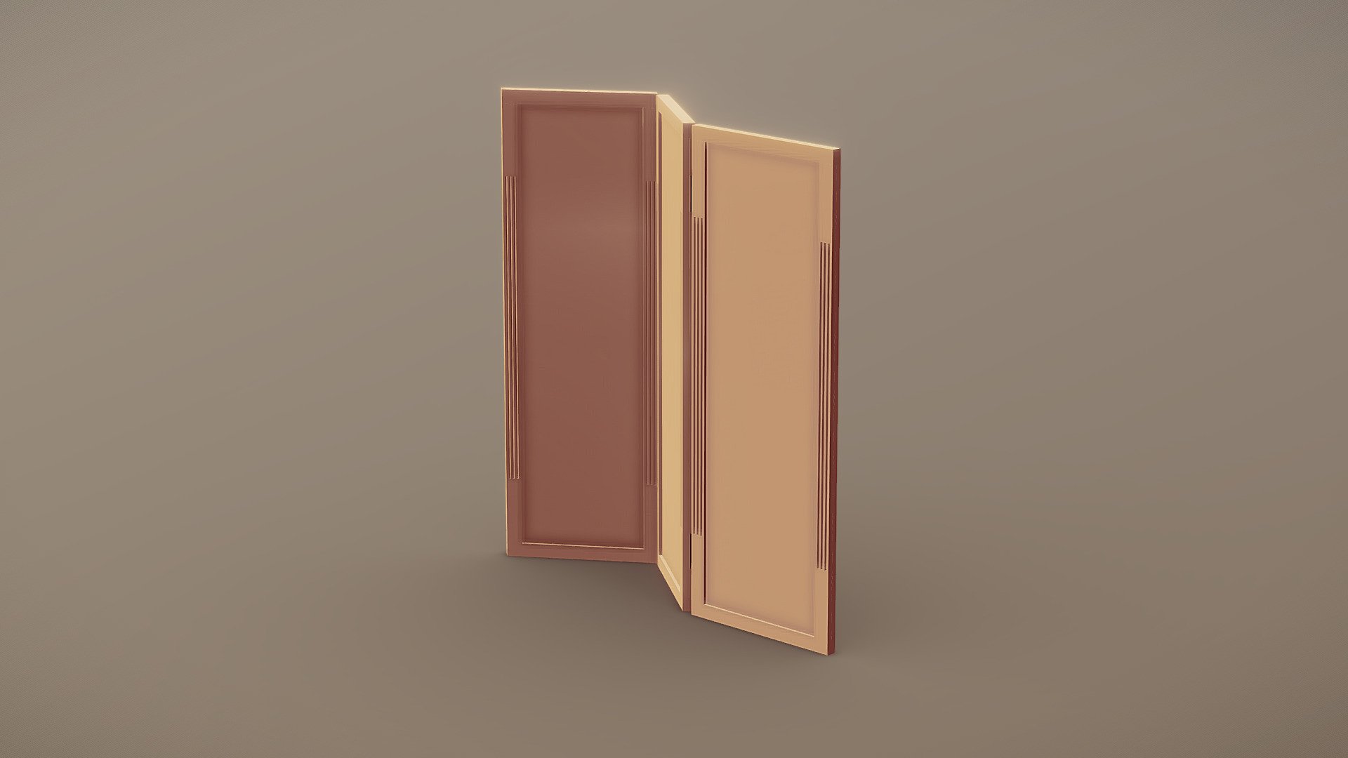 Ширма передвижная - 3D model by rirportal (@social-tech) [5ab9c12 ...