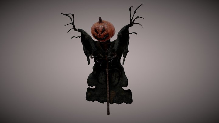 Scarecrow 3D Model