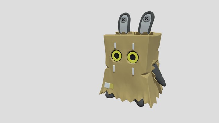 Zenless Zone Zero - Bangboo Bagboo 3D Model