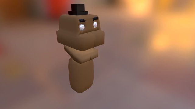 Fnaf Freddy w.i.p 3D Model