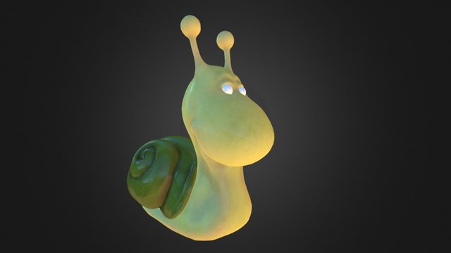 Snail 3D Model