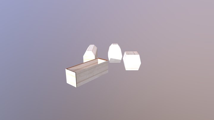 Caixas E Barris 3D Model