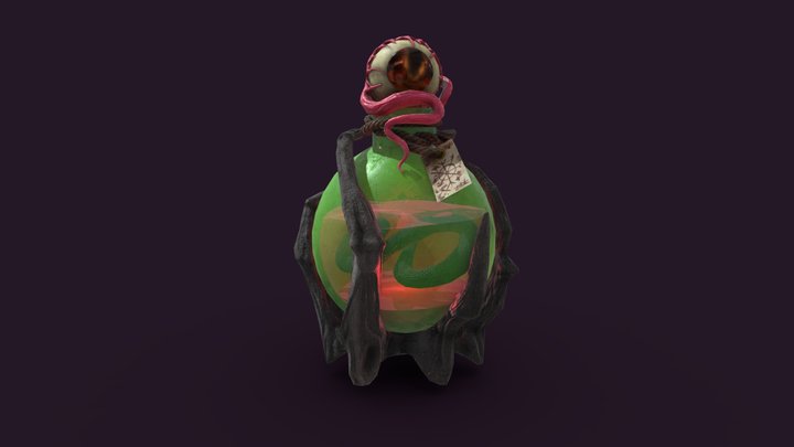 Witch Potion 3D Model