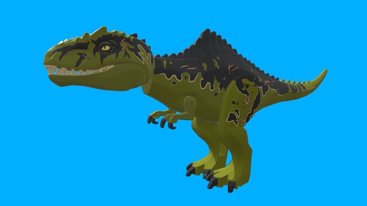 LEGO GIGANOTOSAURUS – Modello 3D gratuito STL