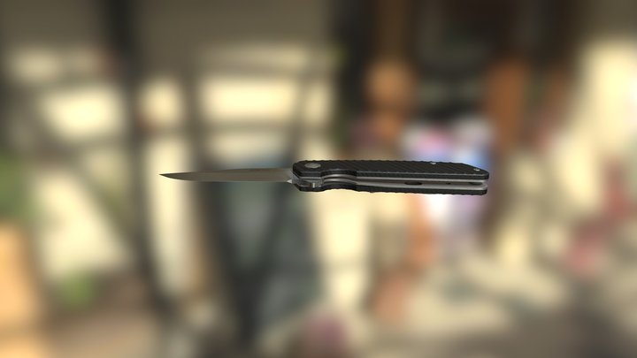 Folding knife Marttiini MEF8 3D Model