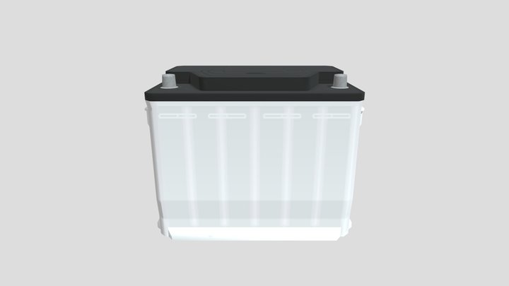 [Paper Mario: Sticker Star] Car Battery – Kostenloses 3D-Modell STL
