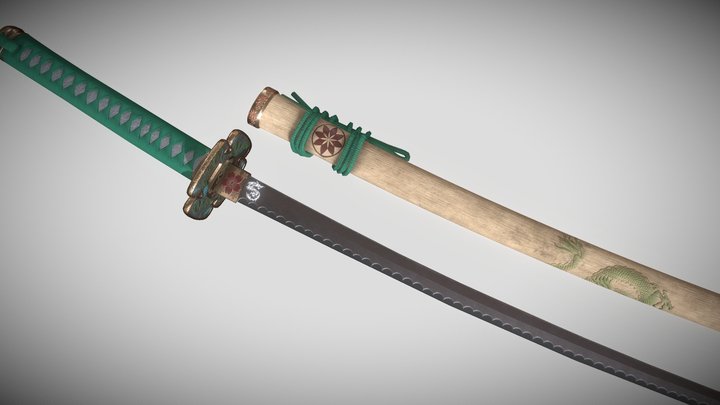 Green Dragon 3D Model
