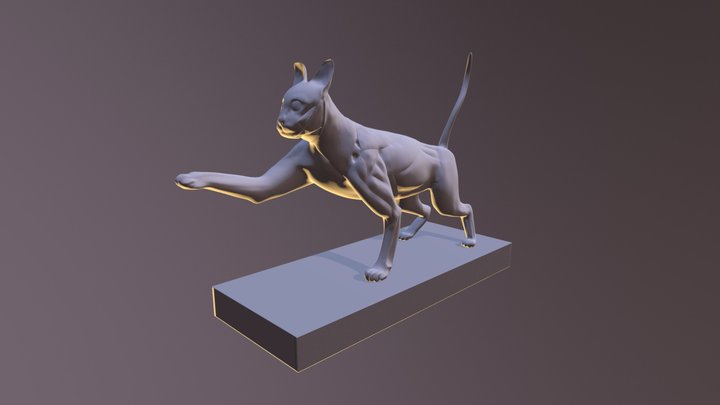 Cat 3D Model