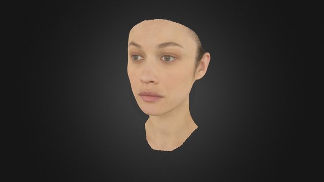 3D Face 3D Model