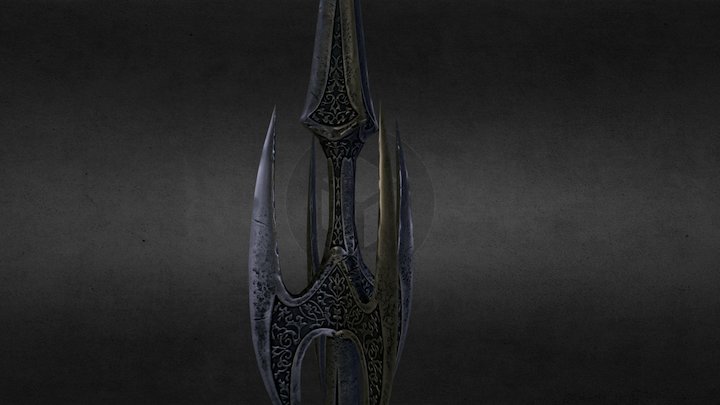 Spear Of Bitter Mercy G 3D Model